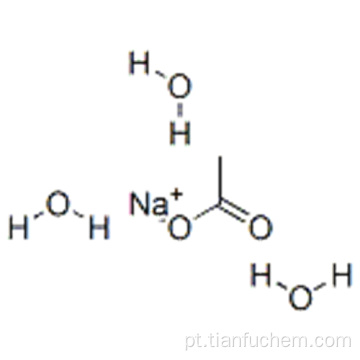 Acetato de sódio tri-hidratado CAS 6131-90-4